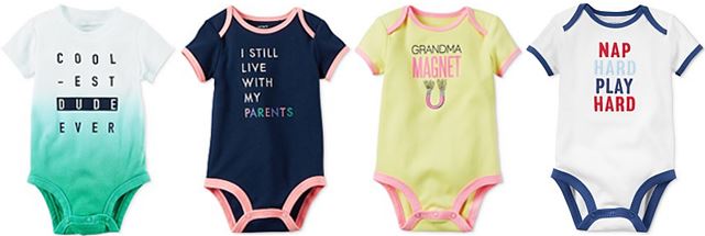 carter baby bodysuit