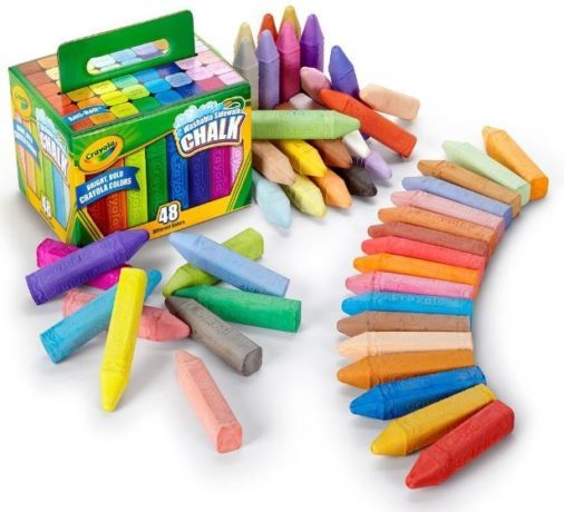 $4.97 (Reg $7.67) Crayola Washable Sidewalk Chalk + FREE Pickup