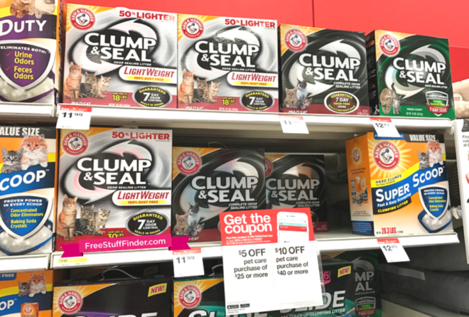 *HOT* $5.63 (Reg $12) Arm & Hammer Cat Litter at Target (Print Now!)