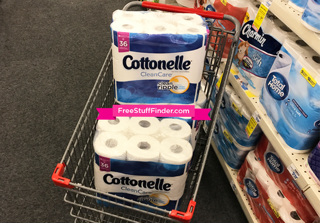 *HOT* $6.24 (Reg $15.29) Cottonelle Clean Care Bath Tissue at CVS ($0.35 per Roll)