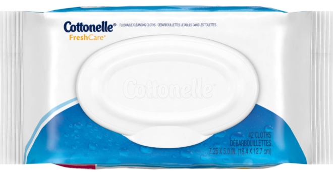 *HOT* $0.28 (Reg $2.28) Cottonelle Flushable Cleansing Cloths at Walmart