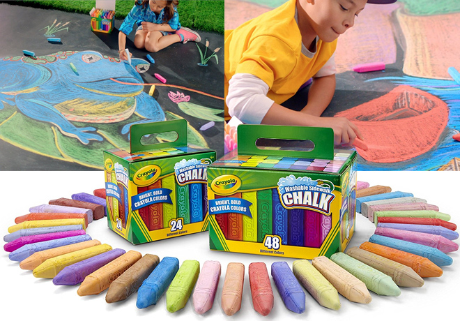 crayola cartwheel chalk