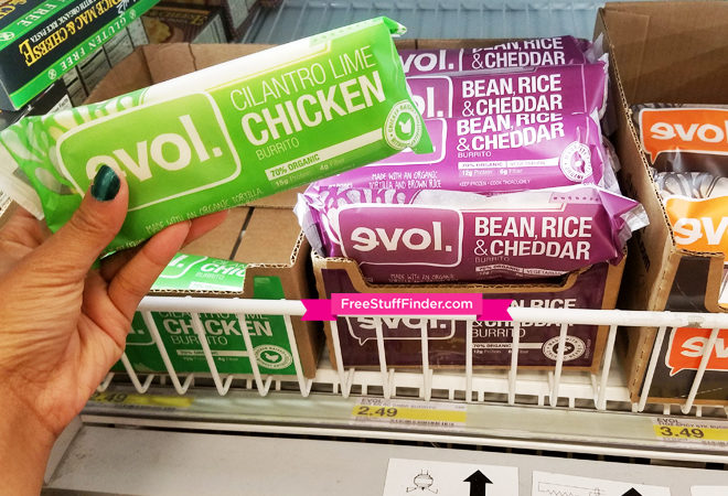 $1.49 (Reg $3) Evol Burritos at Target