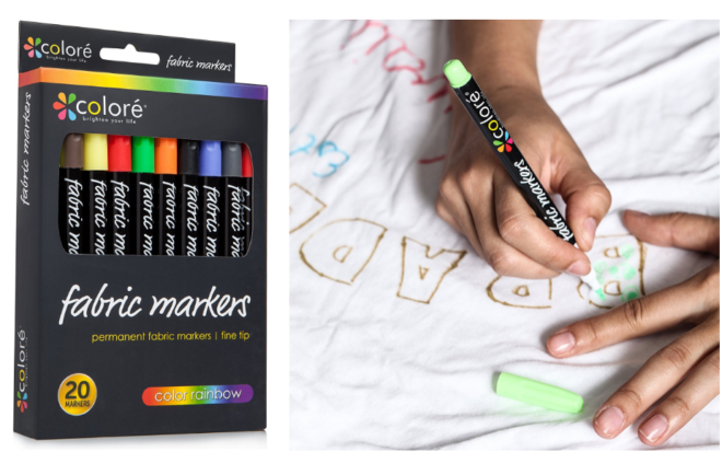 *HOT* $9.99 (Reg $40) Color Premium Fabric Markers