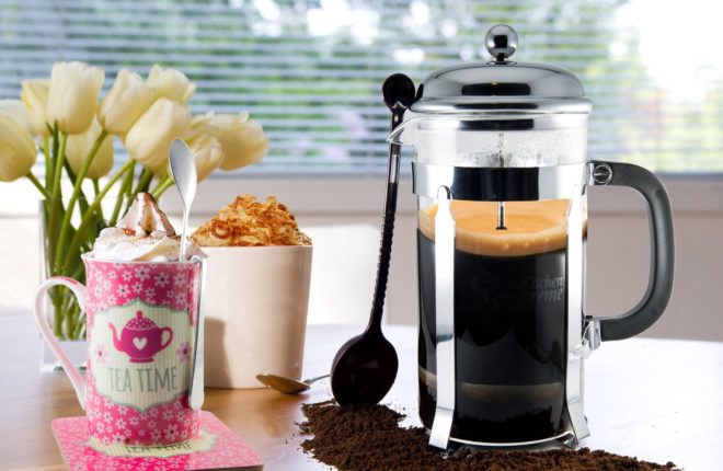 $27.84 (Reg $72) Kitchen Supreme French Press Coffee, Espresso & Tea Maker Bundle