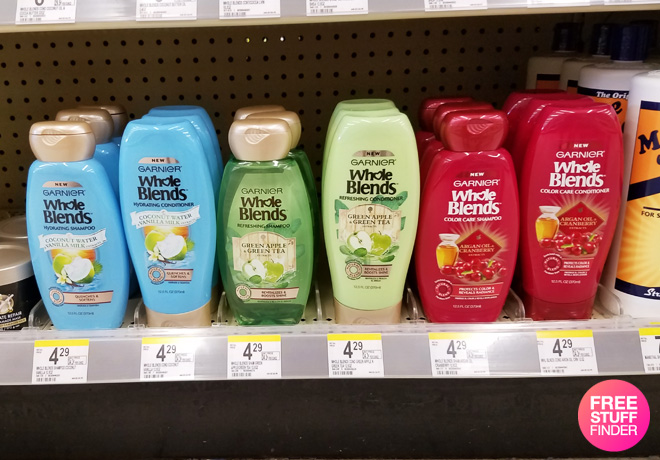 $0.75 (Reg $4.29) Garnier Whole Blends Shampoo at Walgreens