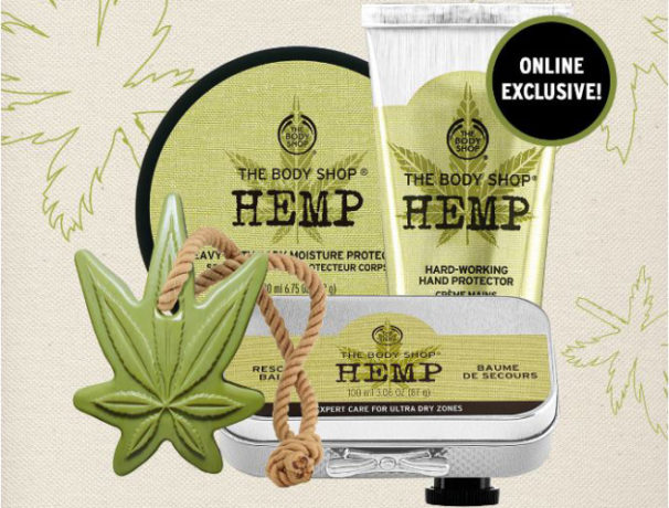 *HOT* $5 (Reg $20) Hemp Products at The Body Shop