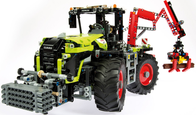 lego claas xerion building kit