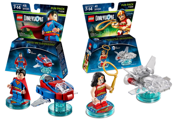 $5.99 (Reg $12) LEGO Dimensions Fun Packs + FREE Pickup (Level Packs Only $14.99!)