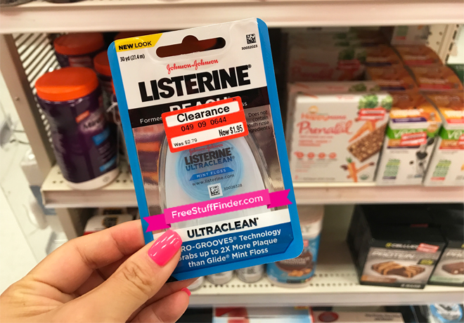 $1.20 (Reg $2.79) Listerine Floss at Target (Clearance Find)