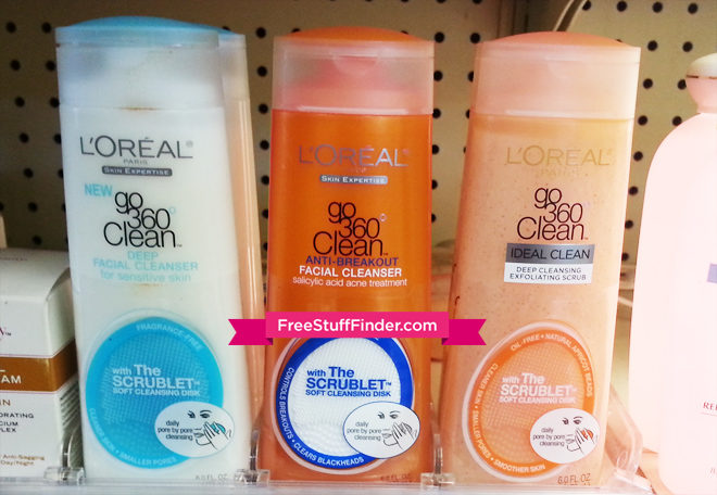 $2.34 (Reg $5.79) Loreal Paris Cleansers at Walgreens