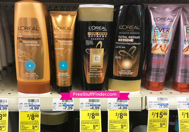 *HOT* $1.50 (Reg $8) L’Oreal Ever Shampoo or Conditioner at CVS