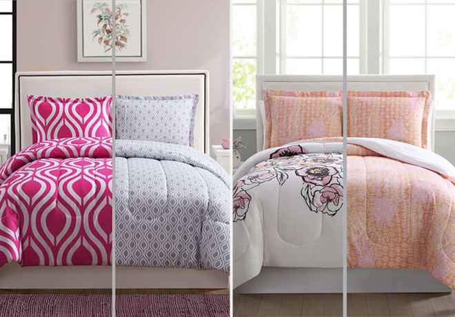 *HOT* $19.99 (Reg $80) 3-Piece Reversible Comforter Sets + FREE Pickup