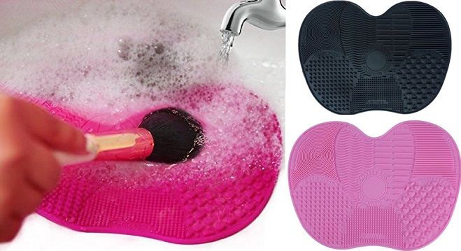 makeup brush cleaning pad