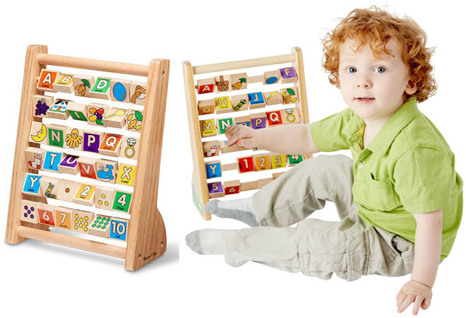 $11.98 (Reg $20) Melissa & Doug ABC-123 Abacus Educational Toy
