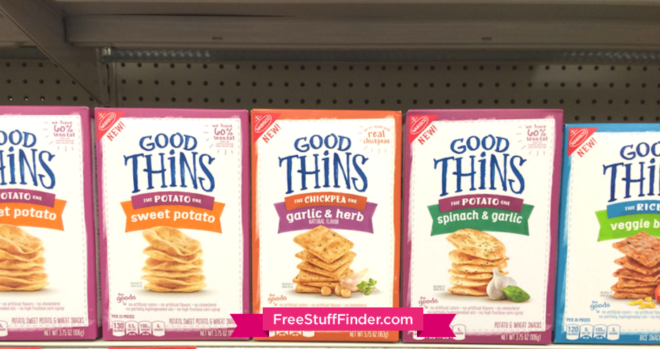 *HOT* $1.18 (Reg $2.72) Nabisco Good Thins Crackers at Target