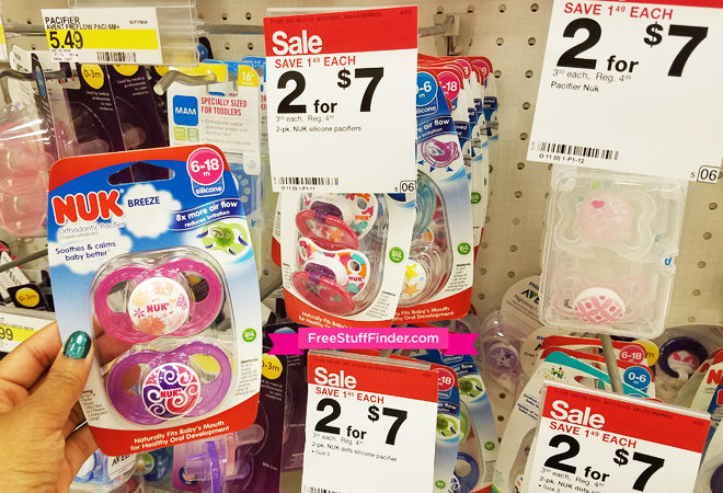 $1.99 (Reg $5) Nuk Pacifiers 2-Pack at Target (Print Now!)