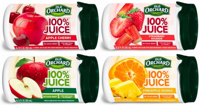 *HOT* $0.59 (Reg $1.59) Old Orchard Frozen Juice at Target