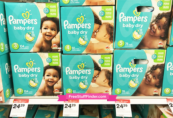 *HOT* $16.79 (Reg $24.29) Pampers Super Pack Diapers at Target