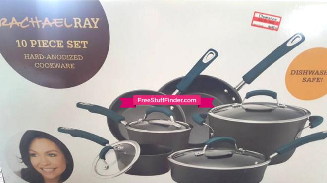 *HOT* $42.54 (Reg $124) Rachael Ray Cookware Set (Clearance Find!)