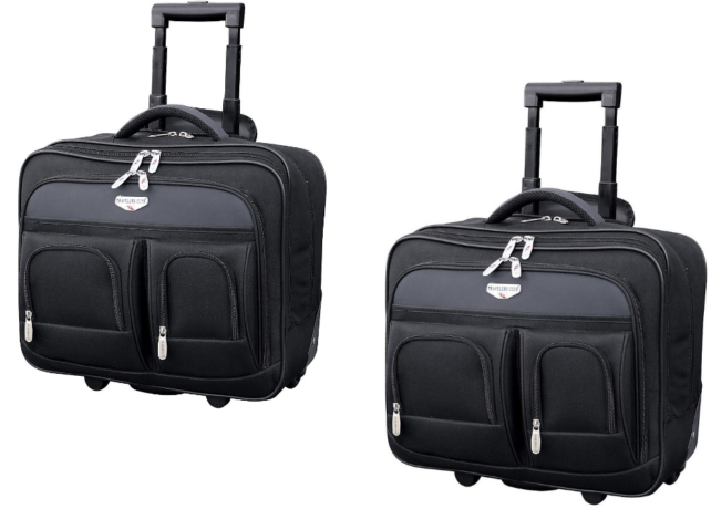 *HOT* $28.79 (Reg $115) Travelers Club Rolling Laptop Bag + FREE Shipping