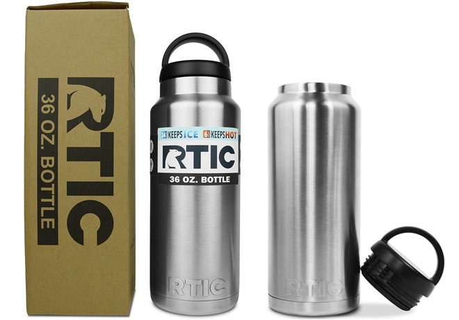 *HOT* $14.50 (Reg $30) RTIC Stainless Steel 36-Ounce Bottle