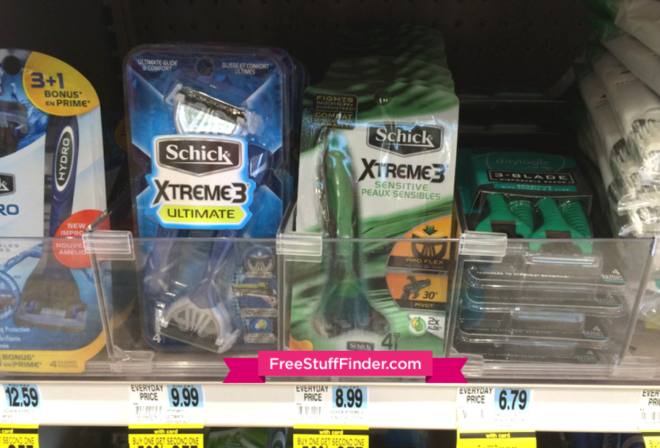 *HOT* $0.74 (Reg $9) Schick Xtreme3 Razors at Rite Aid