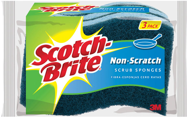 $1.11 (Reg $2.48) Scotch-Brite Multipack Sponges at Walmart ($0.37 Each!)