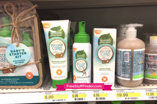 *HOT* $2.99 (Reg $9) Seventh Generation Coconut Care Baby Lotion at Target