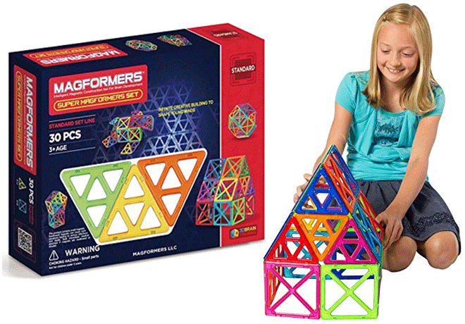 *HOT* $44.99 (Reg $100) 30-Piece Super Magformers Set + FREE Shipping