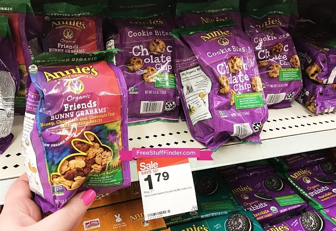 *HOT* $0.68 (Reg $2.29) Annie’s Cookies or Crackers at Target