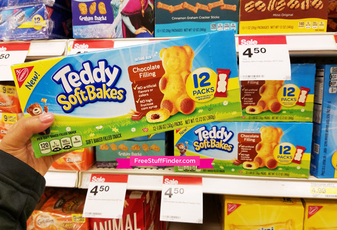 $1.05 (Reg $5) Teddy Soft Bakes Snack Multipacks at Target (Today Only!)