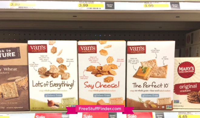 $0.74 (Reg $3) Van's Crackers at Target