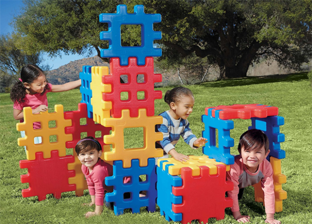 $53.99 (Reg $80) Little Tikes 18-Piece Waffle Blocks + FREE Shipping