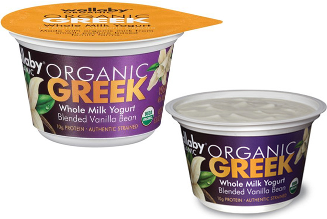 wallaby organic greek yogurt