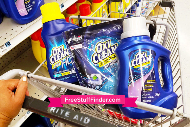 *NEW* $3.00 Off OxiClean Detergent Coupon (Only $0.99 at Walgreens & Rite Aid!)