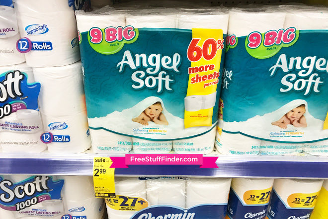 *HOT* $0.29 Per Roll Angel Soft Bath Tissue at Walgreens