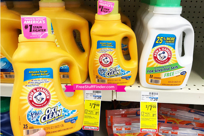 $1.50 (Reg $7.29) Arm & Hammer Liquid Laundry Detergent at CVS (Print Now!)