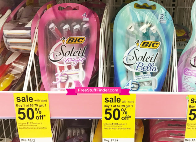 *HOT* $0.84 (Reg $6.79) BIC Soleil Disposable Razors at Walgreens