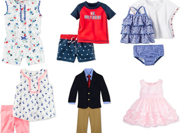 Extra 20% Off Already-Reduced Baby Clothing (Patriotic Rompers from $7.19!)