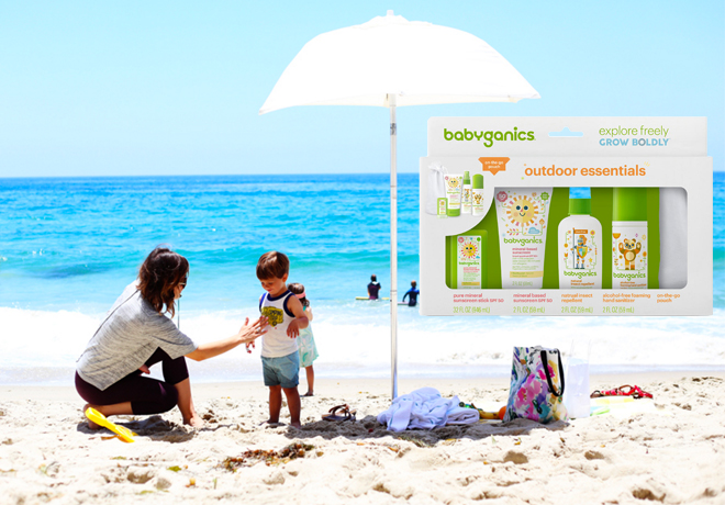$7.49 (Reg $15) Babyganics Outdoor Essentials Kit + FREE Store Pickup