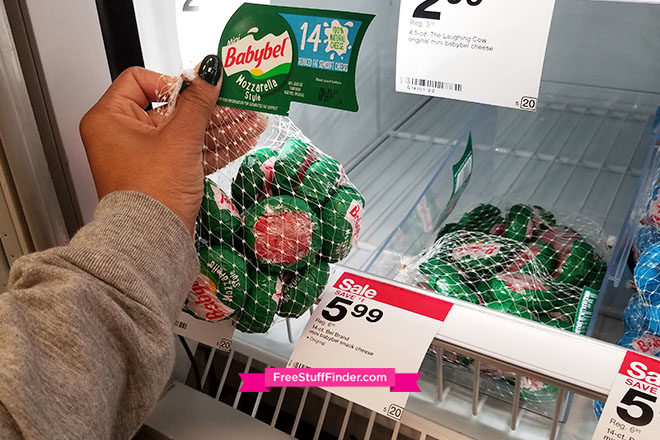 *HOT* $2.99 (Reg $7) Babybel Gouda & Mozzarella Cheese at Target