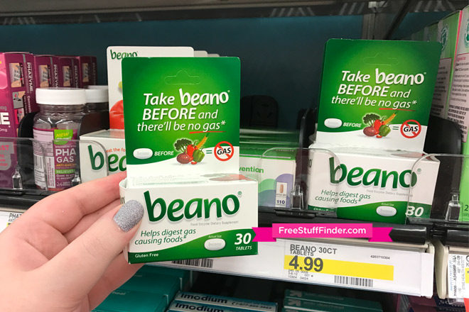 $1.49 (Reg $5) Beano 30-Count Tablets at Target (Print Now!)