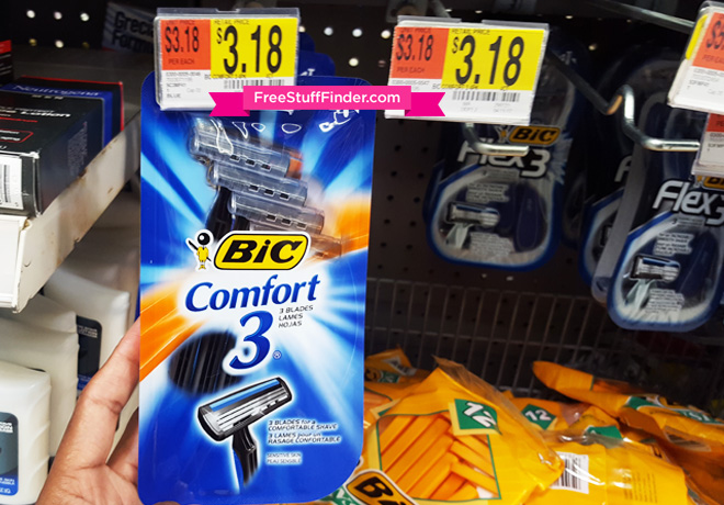 $0.18 (Reg $3.18) Bic Disposable Razor Packs at Walmart