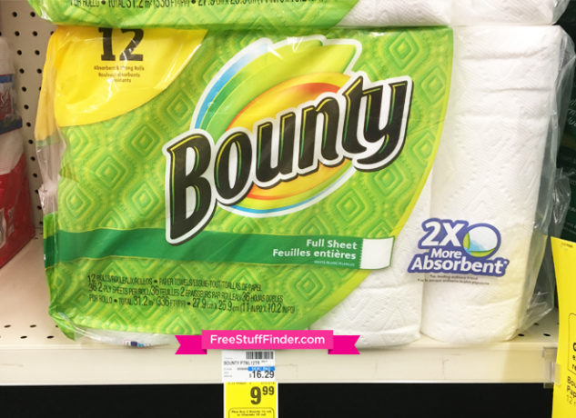 *NEW* $4.00 in Bounty & Charmin Coupons (Only $0.54 at CVS - PRINT NOW!)