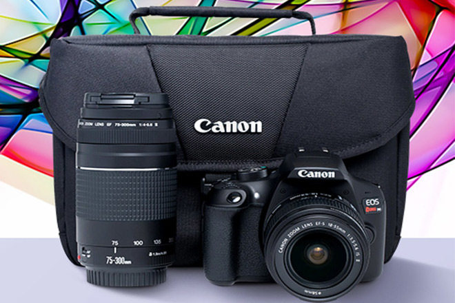 *HOT* 45% Off Canon Camera Bundle (Camera, 2 Lenses & Bag)