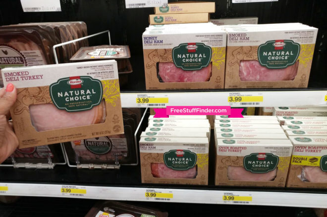 $1.50 (Reg $4) Hormel Natural Choice Deli Meat at Target