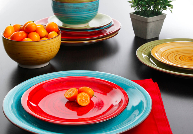$25.65 (Reg $60) 12-Piece Dinnerware Set + FREE Store Pickup