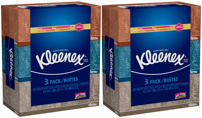 FREE Kleenex Tissue 3-Pack + FREE Pickup