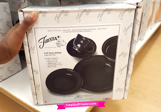 *HOT* $22.99 (Reg $56) Fiesta 5pc Place Setting (Best Price!)